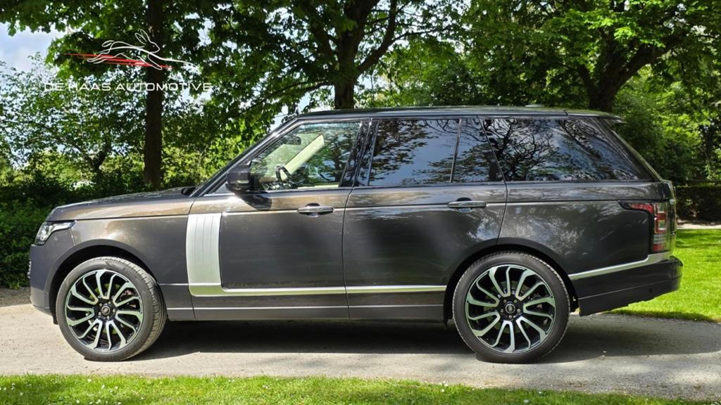EYECATCHER deze Range Rover 4.4 Sdv8 AUT 2014 Autobiography, Auto's, Automaat, 313 €/maand, 8 cilinders, Bruin