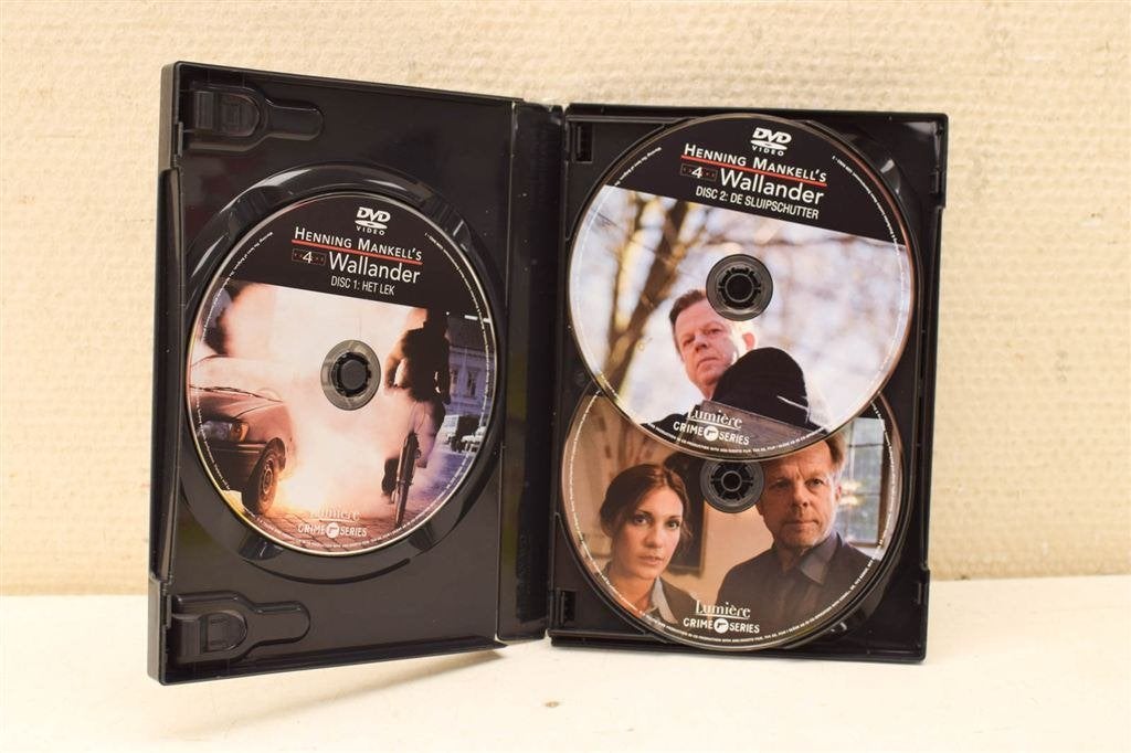 7 Stuks Dvd Henning Mankells Wallander 4 Aflevering 45470, Ophalen of Verzenden, Gebruikt