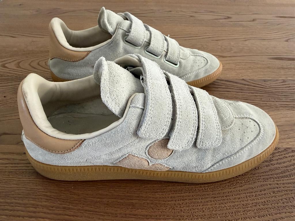 Isabel Marant Beth sneakers Chalk-Beige (39), Kleding | Dames, Schoenen, Gedragen, Sneakers of Gympen, Beige, Ophalen of Verzenden