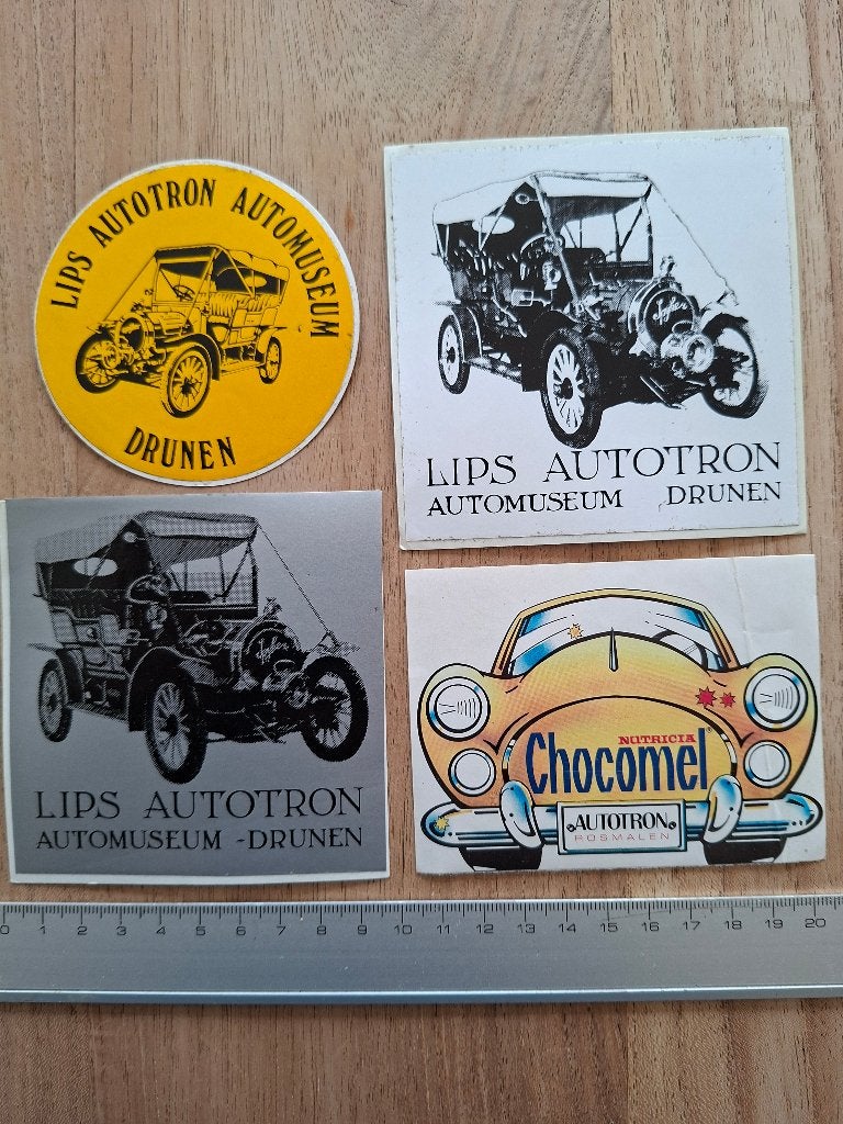 Stickers Autotron, Ophalen of Verzenden, Zo goed als nieuw, Bedrijf of Vereniging