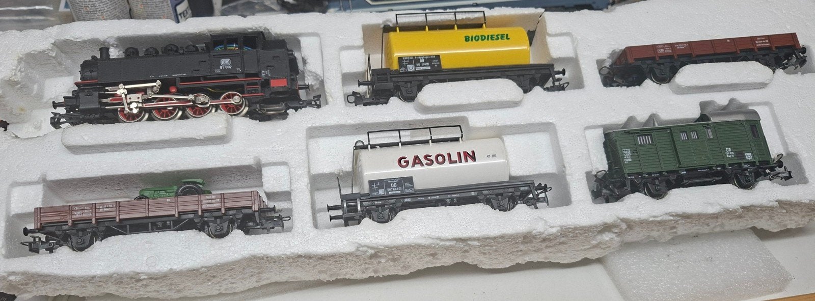 Märklin Digitale Startset met Stoomlocomotief en Wagons, Hobby en Vrije tijd, Modeltreinen | H0, Wisselstroom, Treinset, Ophalen of Verzenden