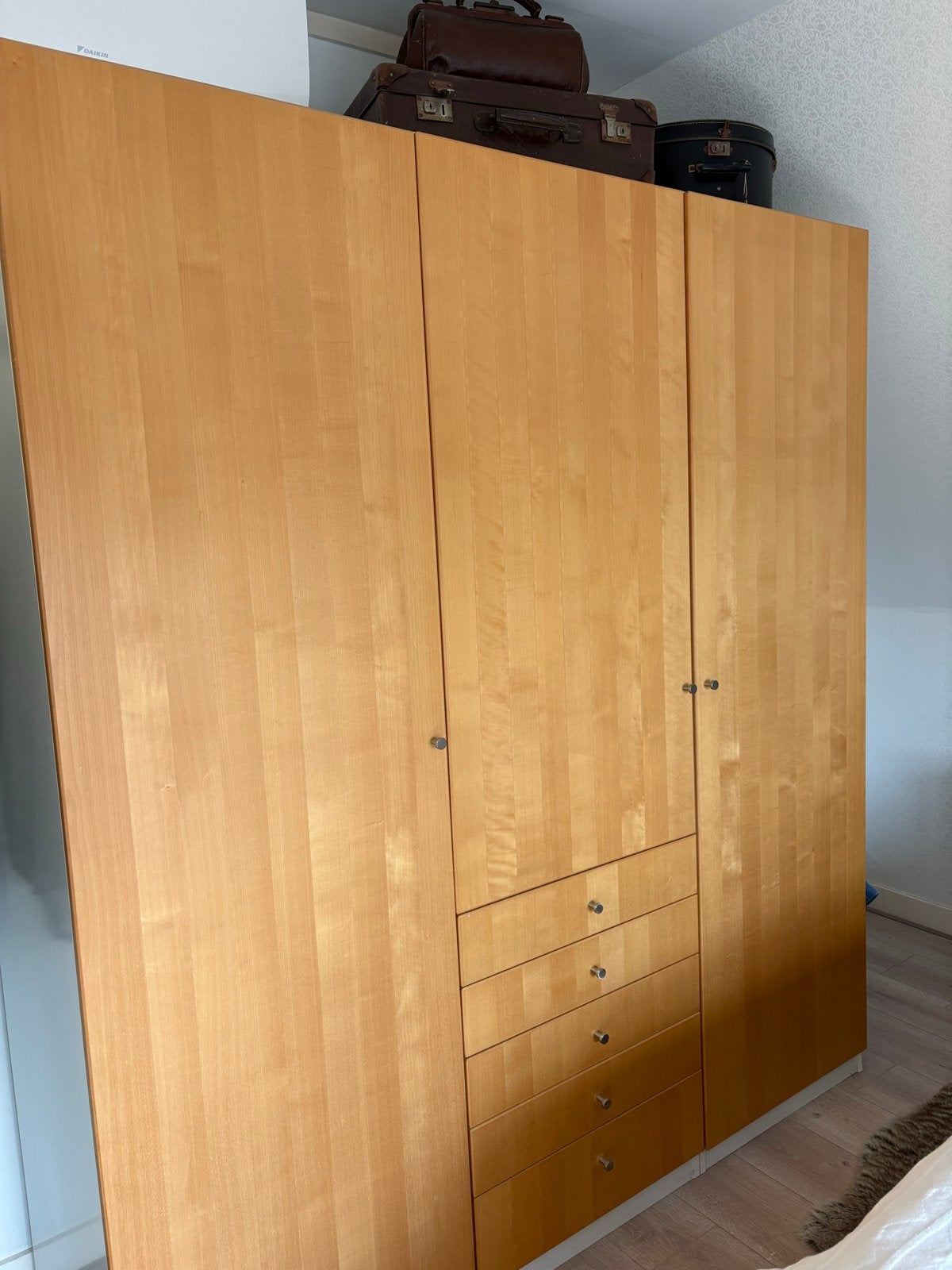 Ikea Pax kledingkast met lades en hangruimte, Ophalen, Gebruikt, 200 cm of meer, 150 tot 200 cm