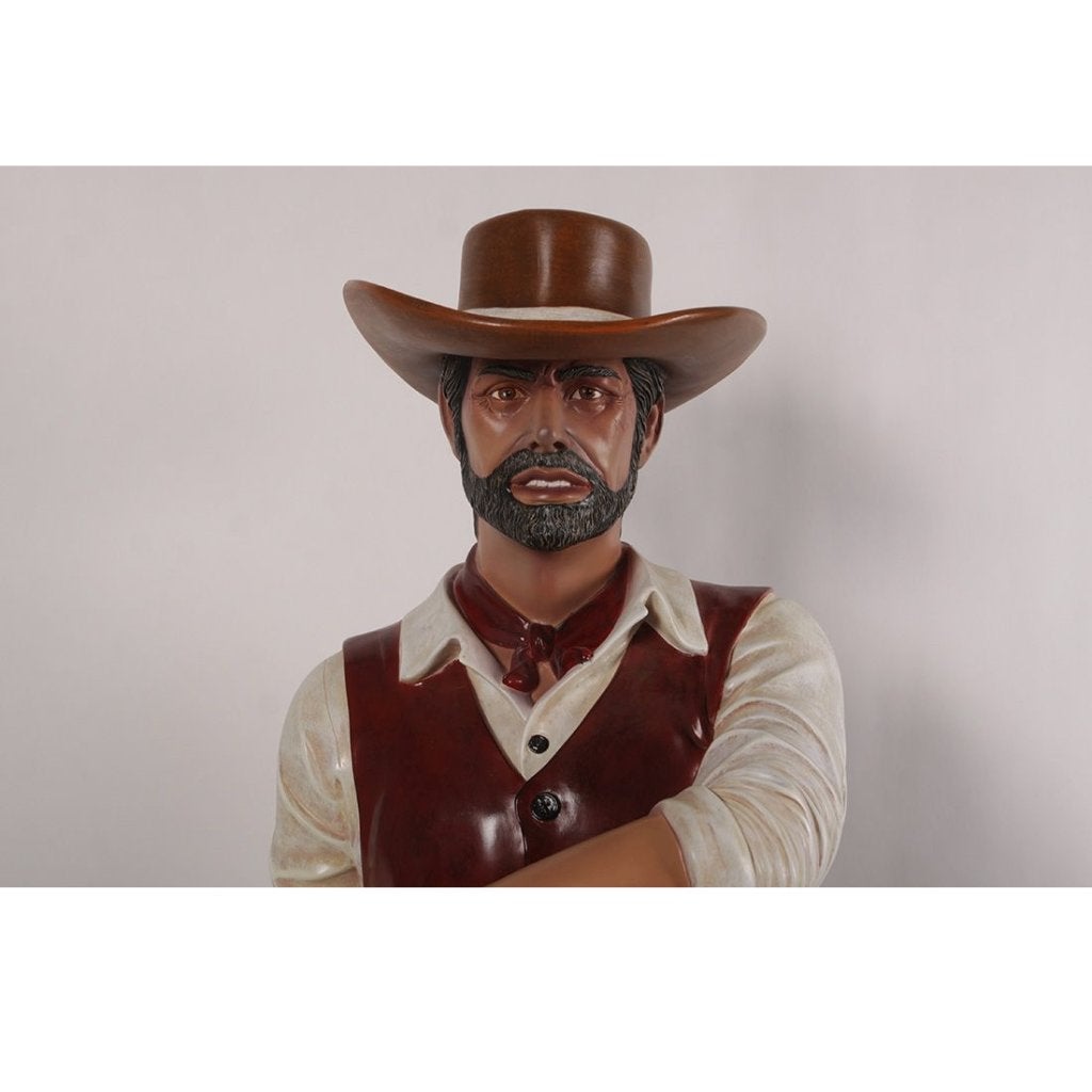 Cowboy Gunslinger beeld 6 ft. - 189 cm, Verzamelen, Ophalen, Nieuw