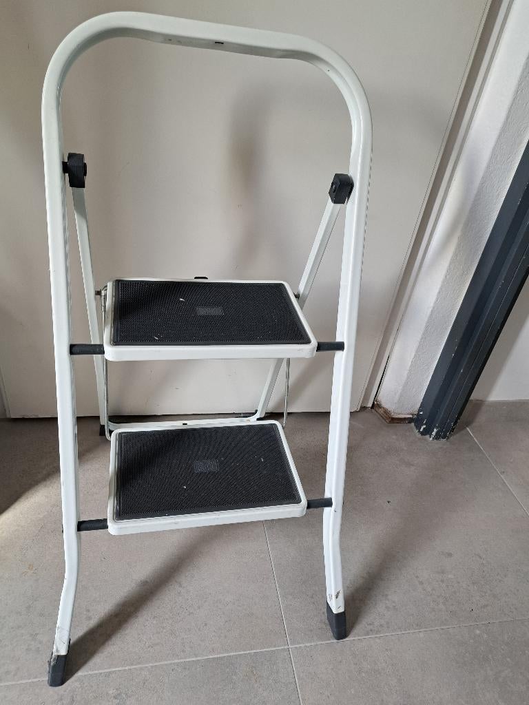 Keukentrap, Doe-het-zelf en Verbouw, Ladders en Trappen, Ophalen, Gebruikt, Ladder, Opvouwbaar of Inschuifbaar