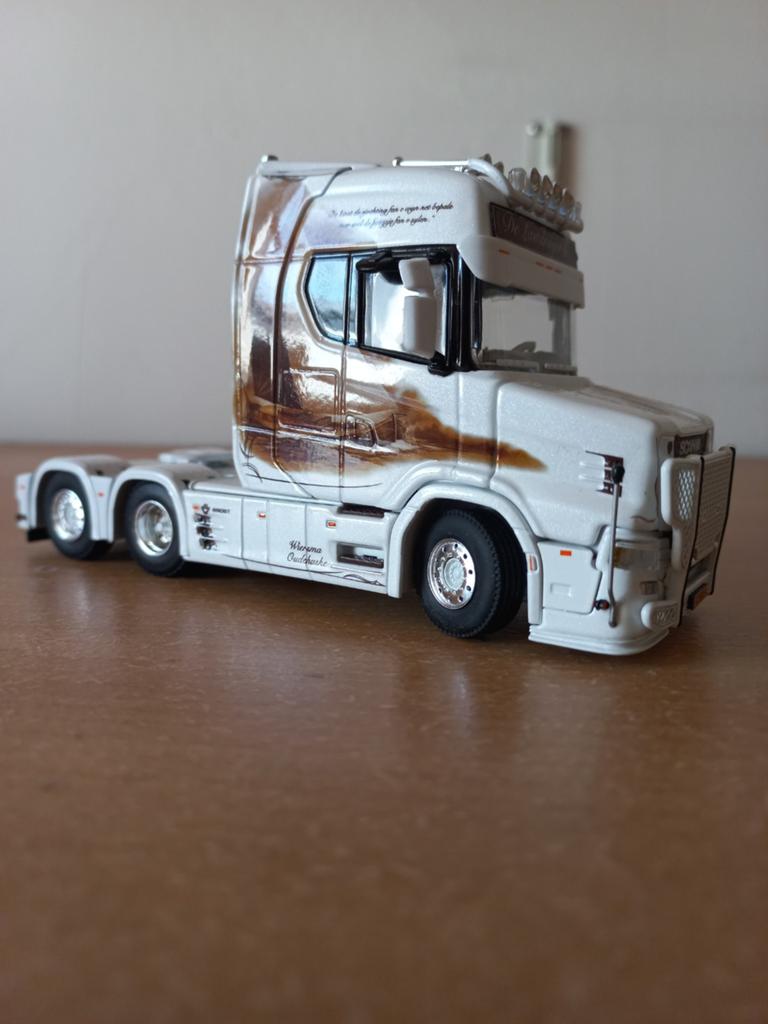 WSI SCANIA vlastuin "Wiersma", Ophalen of Verzenden, Nieuw, Bus of Vrachtwagen, Wsi