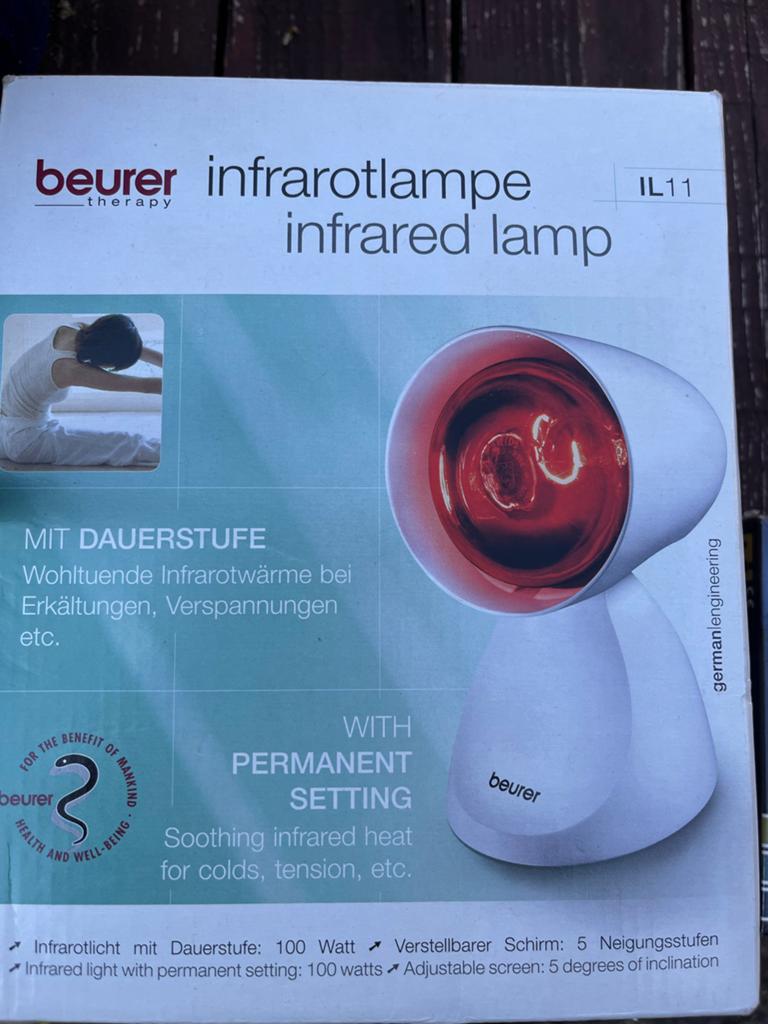 Beurer Infraroodlamp IL11 - Nieuw in doos, Ophalen, Nieuw, Overige typen