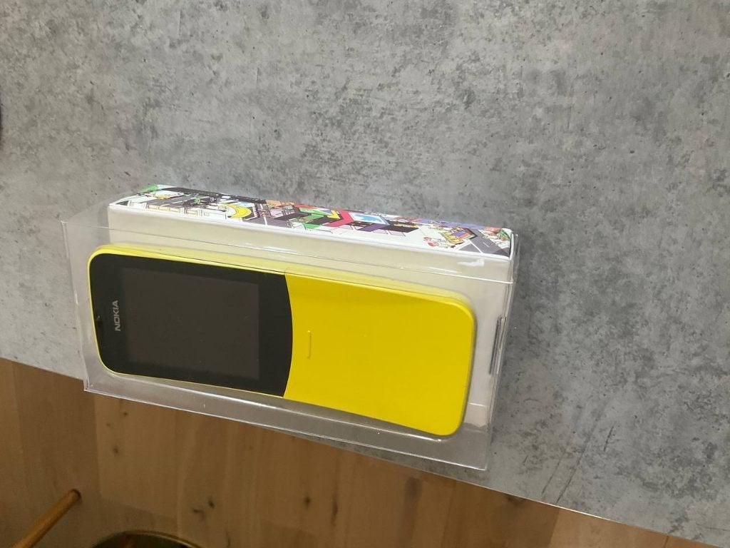 nokia 8110 | dual sim | sd slot | kleur: geel | NIEUW, Schuifmodel, Geel, Fysiek toetsenbord, Nieuw