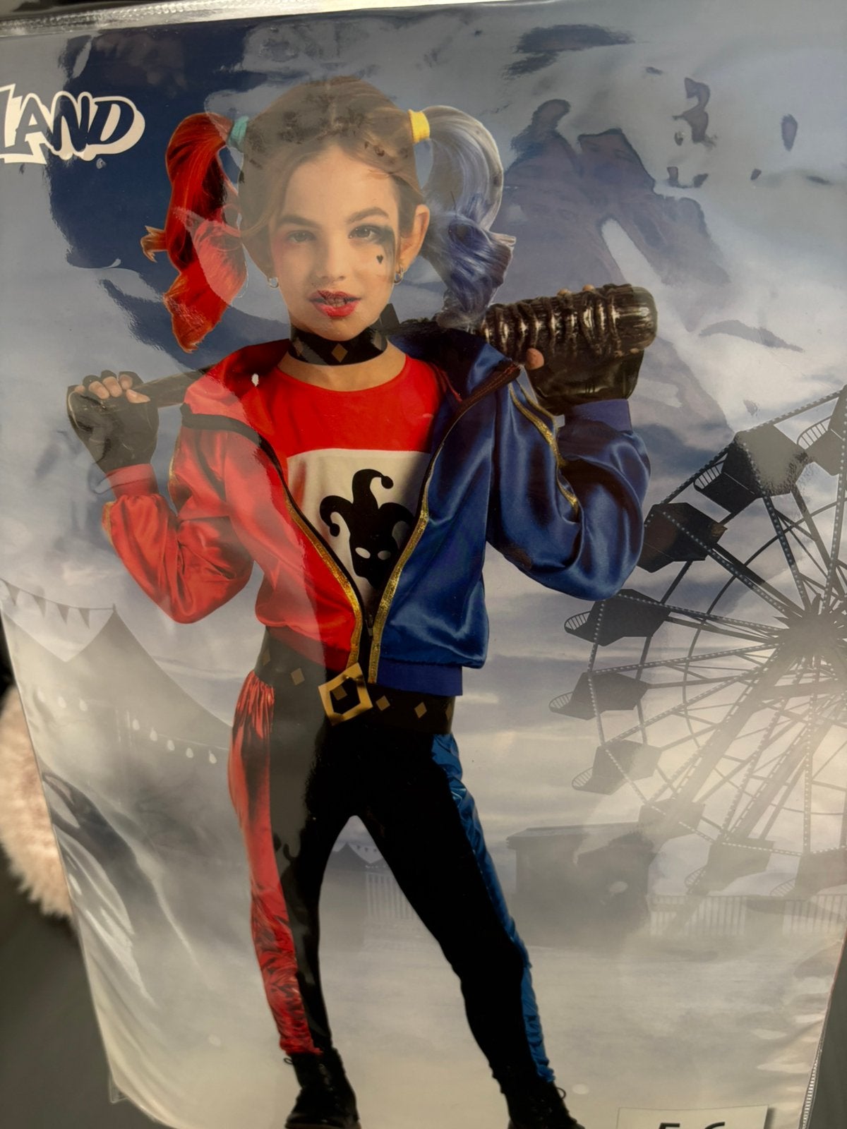 Harley Quinn, Ophalen of Verzenden, Zo goed als nieuw, Carnaval