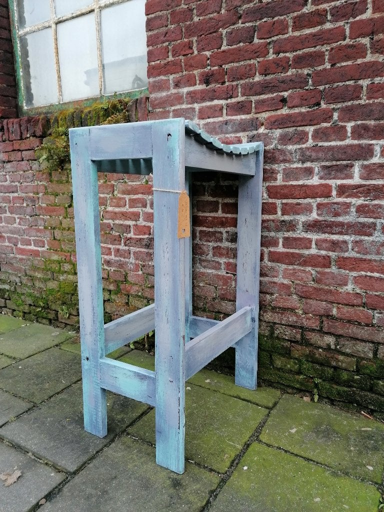 Houten kruk, Ophalen, 60 tot 90 cm, Zo goed als nieuw, 1 kruk