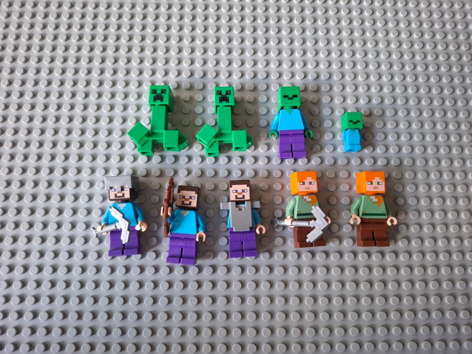 Lego minecraft minifigures, Gebruikt, Minecraft, Lego, Ophalen of Verzenden