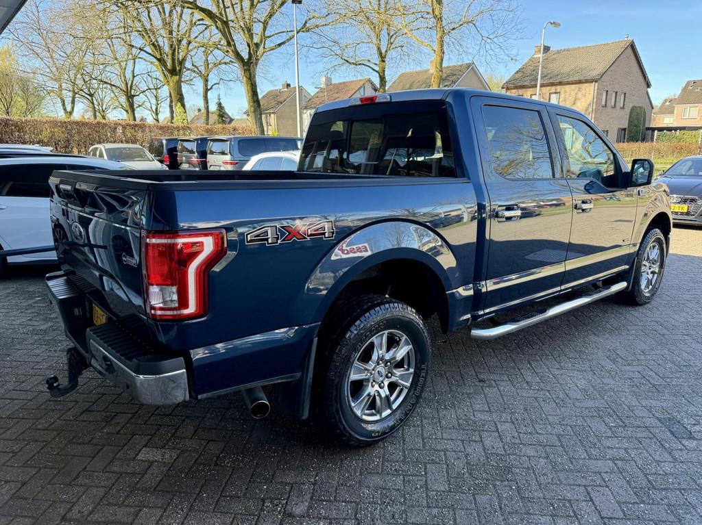Ford USA F150 3.5 V6 Ecoboost SuperCrew MARGE! Camera, Clima, Gebruikt, Euro 6, Blauw, F-150