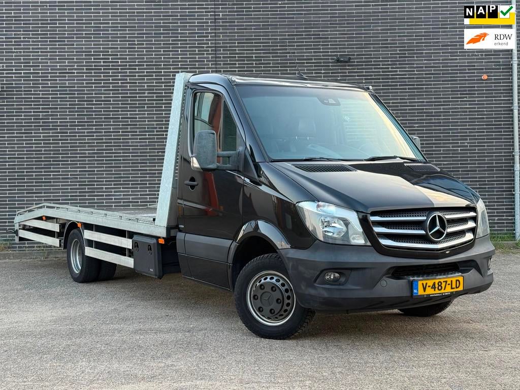 Mercedes-Benz Sprinter 516 2.2 CDI 432 oprijwagen, Airco, Cr, Achterwielaandrijving, Gebruikt, Euro 6, 4 cilinders