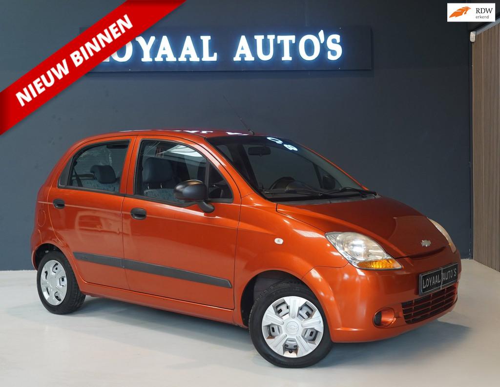 Chevrolet Matiz 0.8 Pure |ELEK.RAMEN|APK|, Auto's, Voorwielaandrijving, Gebruikt, Bedrijf, Handgeschakeld