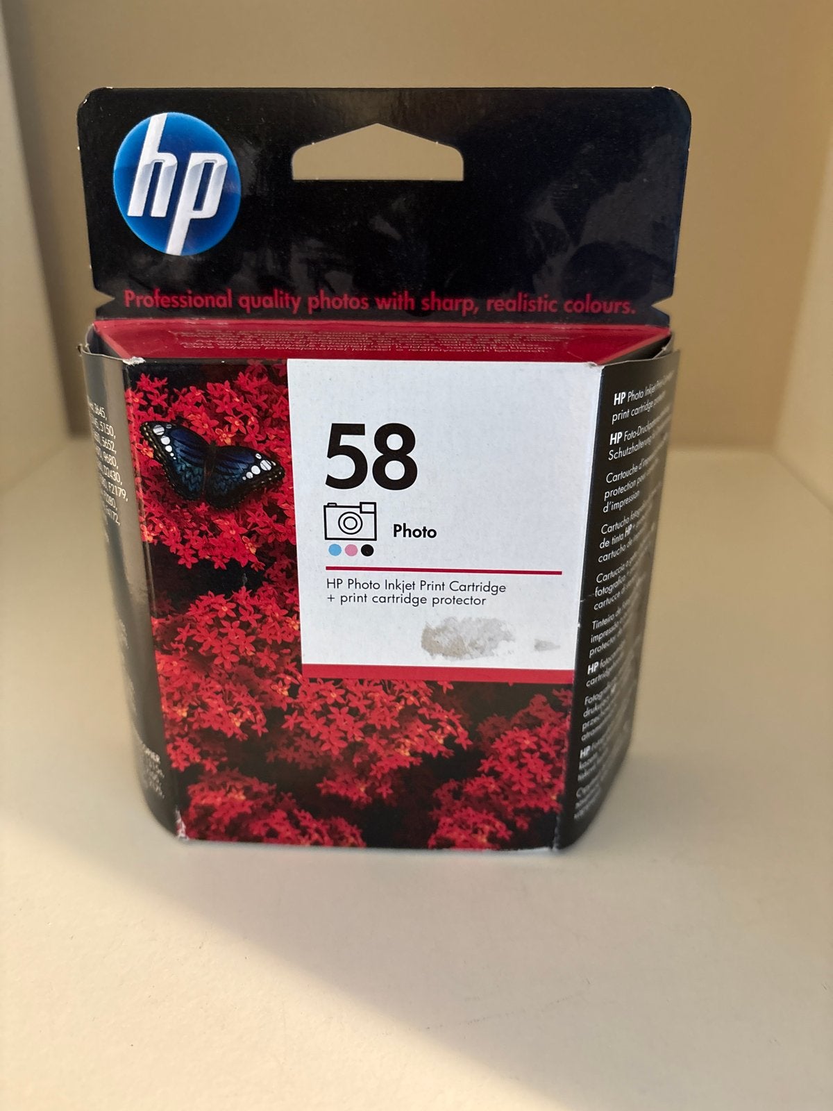 HP 58 Foto Inkt Cartridge - Nieuw in verpakking, Ophalen of Verzenden, Nieuw, Cartridge