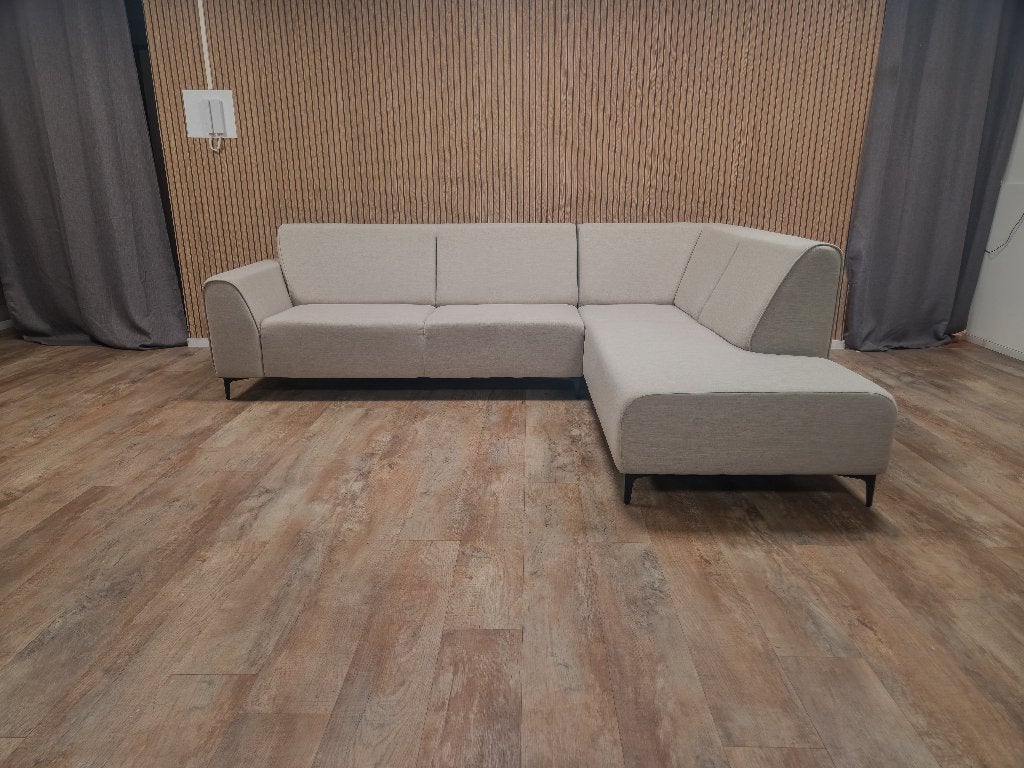 ZGAN Licht Beige Hoekbank - Nieuwestaat !!!!, Huis en Inrichting, Banken | Bankstellen, Info@banxtel.nl, Hoekbank, Hoekbank, Ophalen of Verzenden