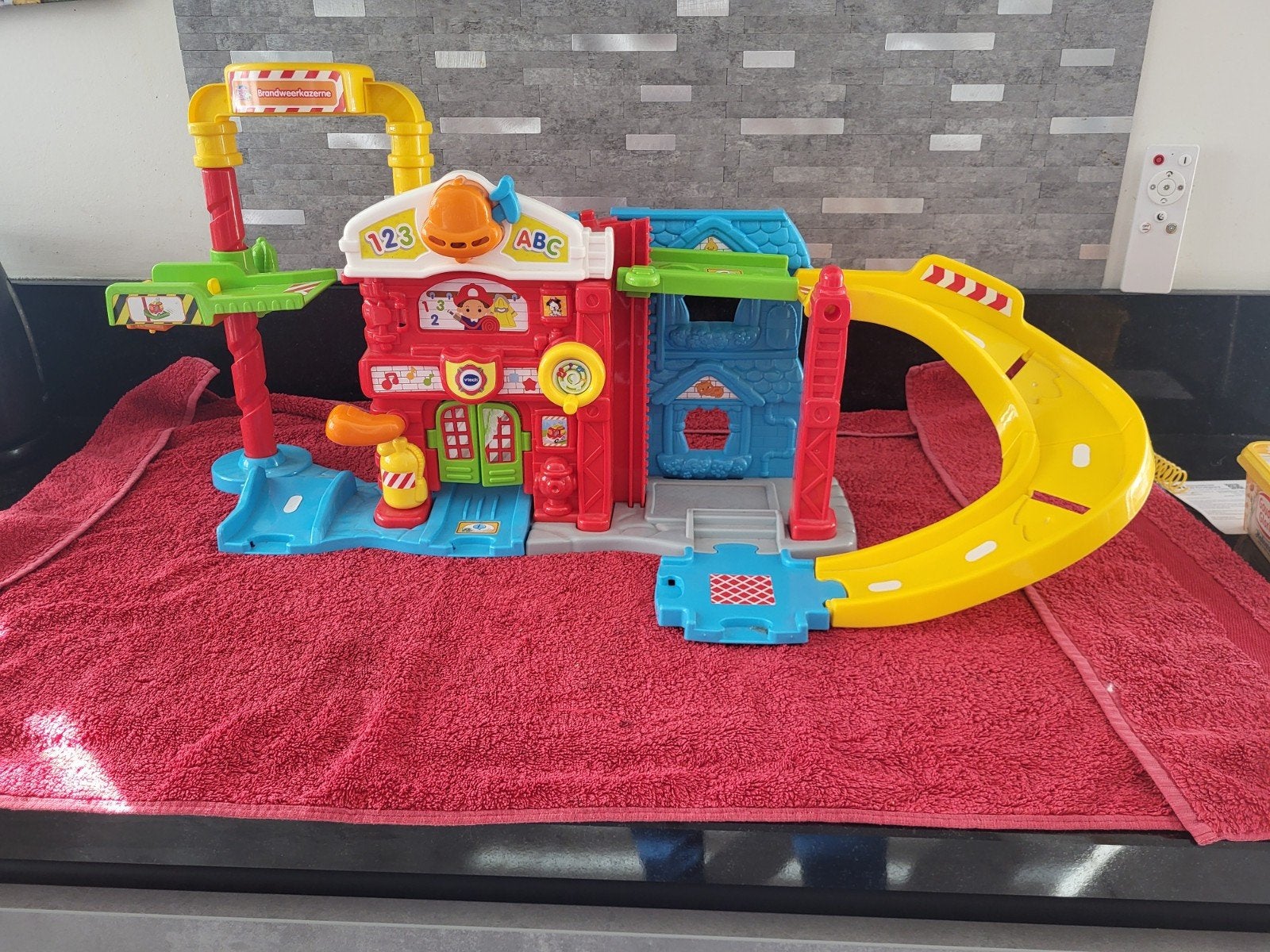 vtech brandweerkarzene, Kinderen en Baby's, Ophalen, Gebruikt