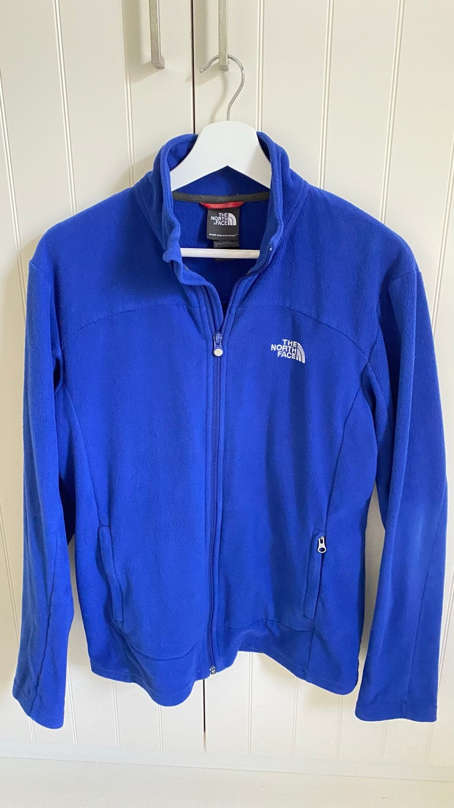 The North Face Fleece Vest Heren Maat S/P Blauw, Ophalen of Verzenden, Zo goed als nieuw
