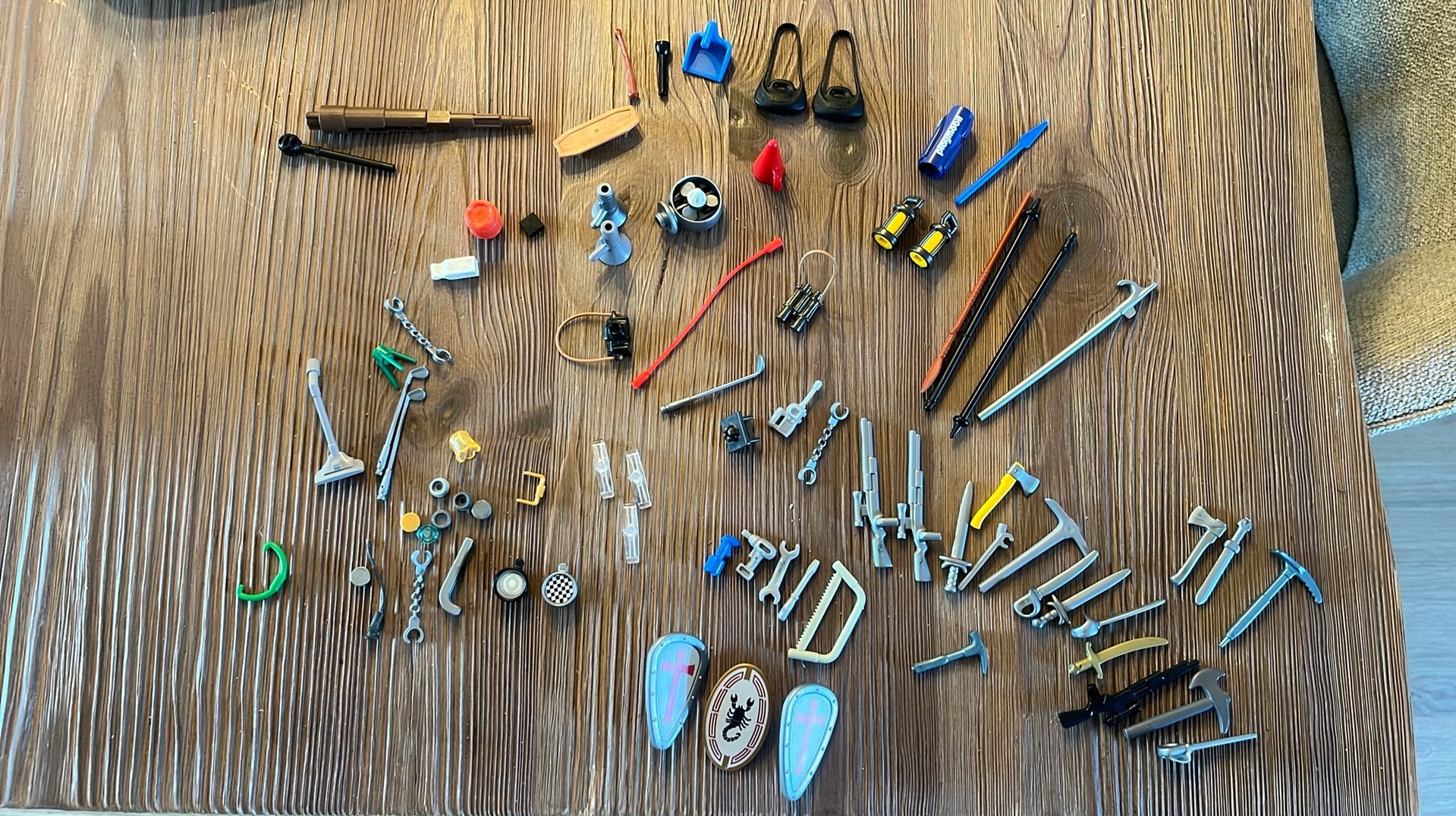 Losse playmobil spulletjes, Ophalen, Gebruikt