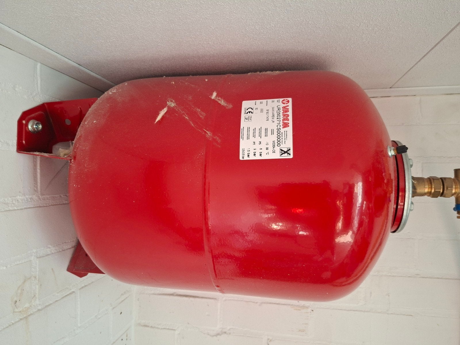 bijna nieuw buffervat en expansievat te koop, Ophalen, Zo goed als nieuw, 60 tot 150 cm, Overige typen