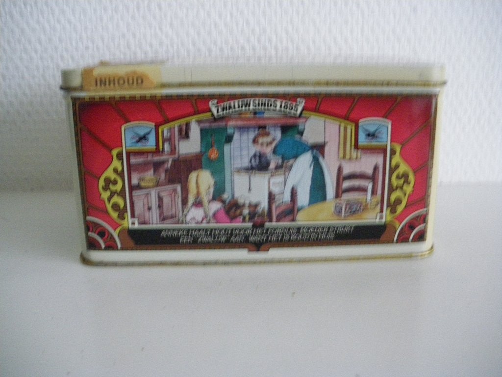 Vintage Zwaluw lucifer trommel, Ophalen of Verzenden, Zo goed als nieuw, Overige, Overige merken