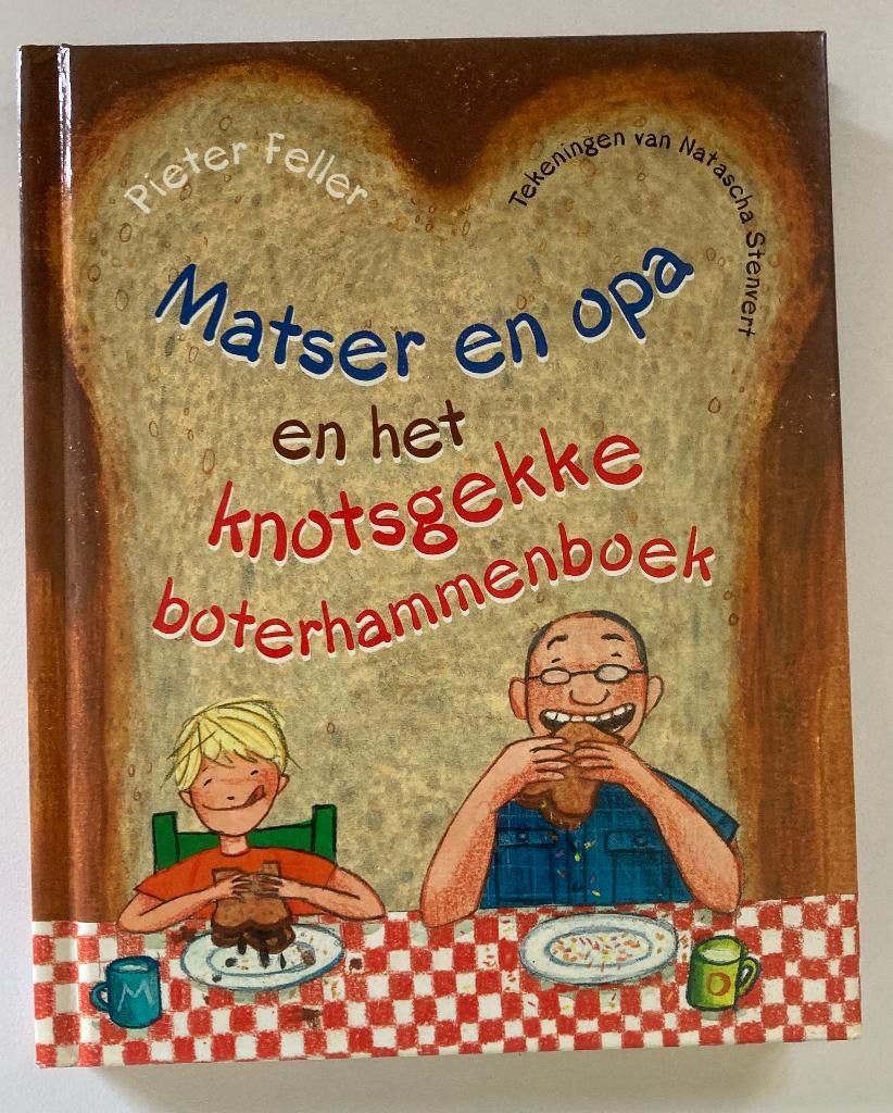 Matser en opa en het knotsgekke boterhammenboek, Overige typen, Nieuw, Ophalen of Verzenden, Pieter Feller