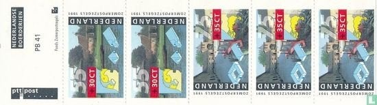 Postzegelboekje pb 41 Zomerzegels 1991 NL Postfris, Ophalen of Verzenden