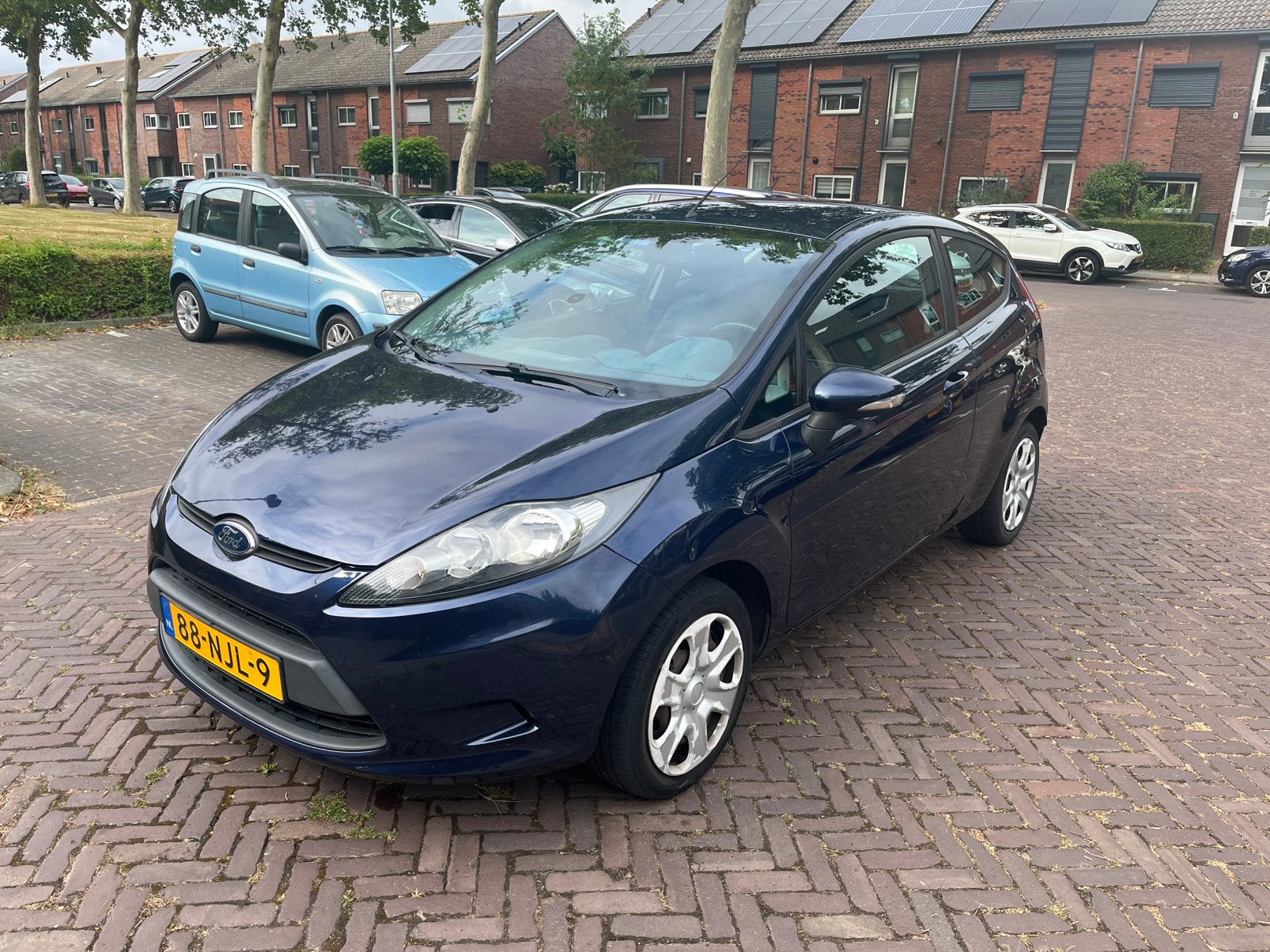 Ford Fiësta 1.25 44KW 3DR 2010 Blauw (vraagprijs €2.500), Auto's, Ford, Particulier, Fiësta, Airconditioning, Elektrische ramen
