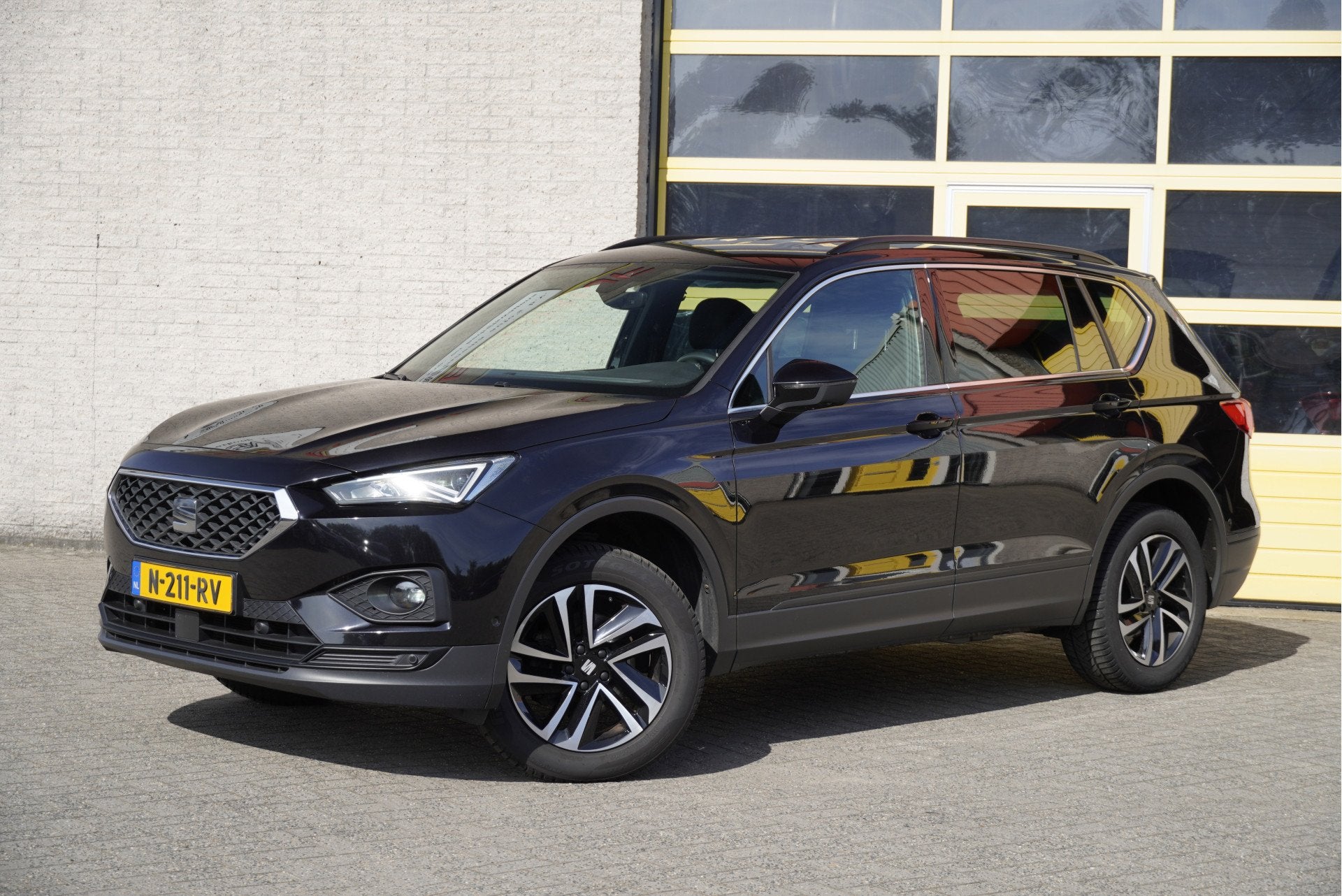 SEAT Tarraco 1.5 TSI 150PK! Style Business Intense BJ2021 Lm, Voorwielaandrijving, Dealer onderhouden, Stof, 4 cilinders