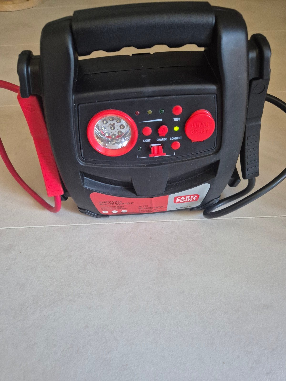 nieuwstaat Carpoint Jumpstarter 12V 2in1 Led, Ophalen of Verzenden, Zo goed als nieuw