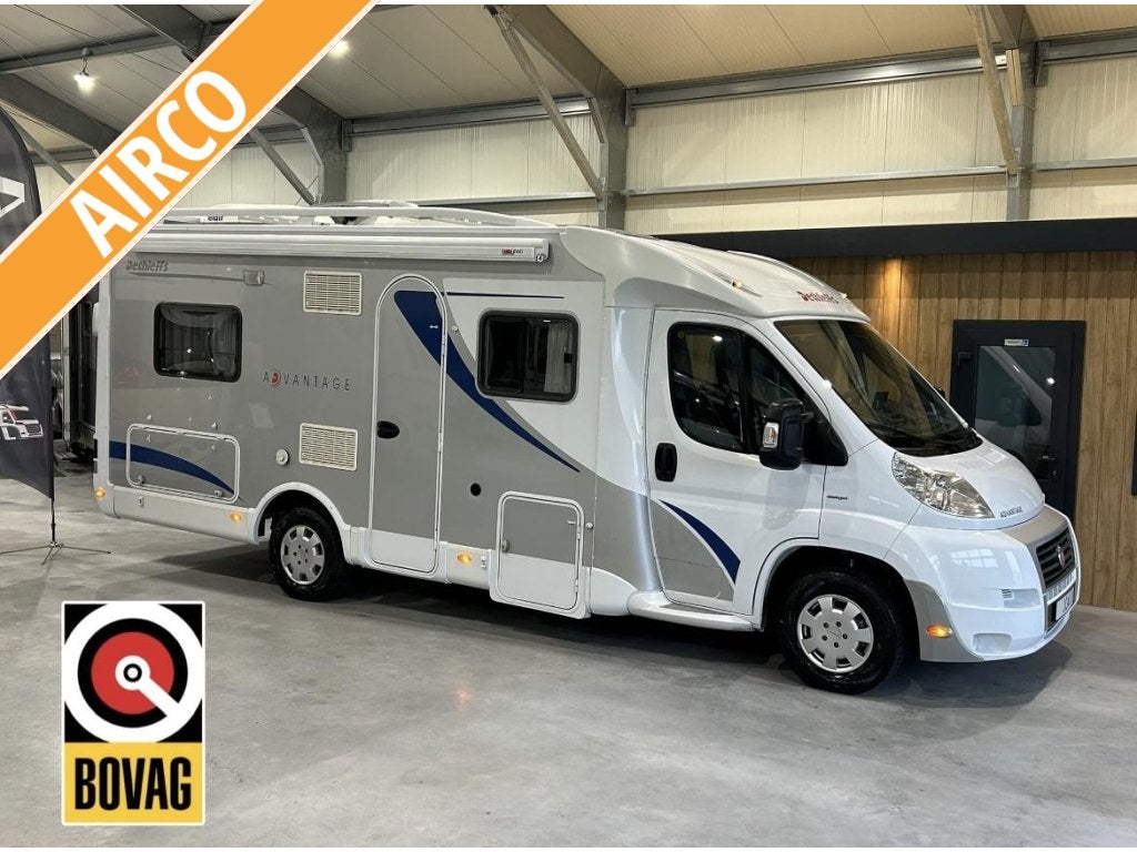 Dethleffs ADVANTAGE 6501T 2X Airco Org. NL Fiat Ducato 130PK, Koelkast, Airbags, Ringverwarming, Fiat