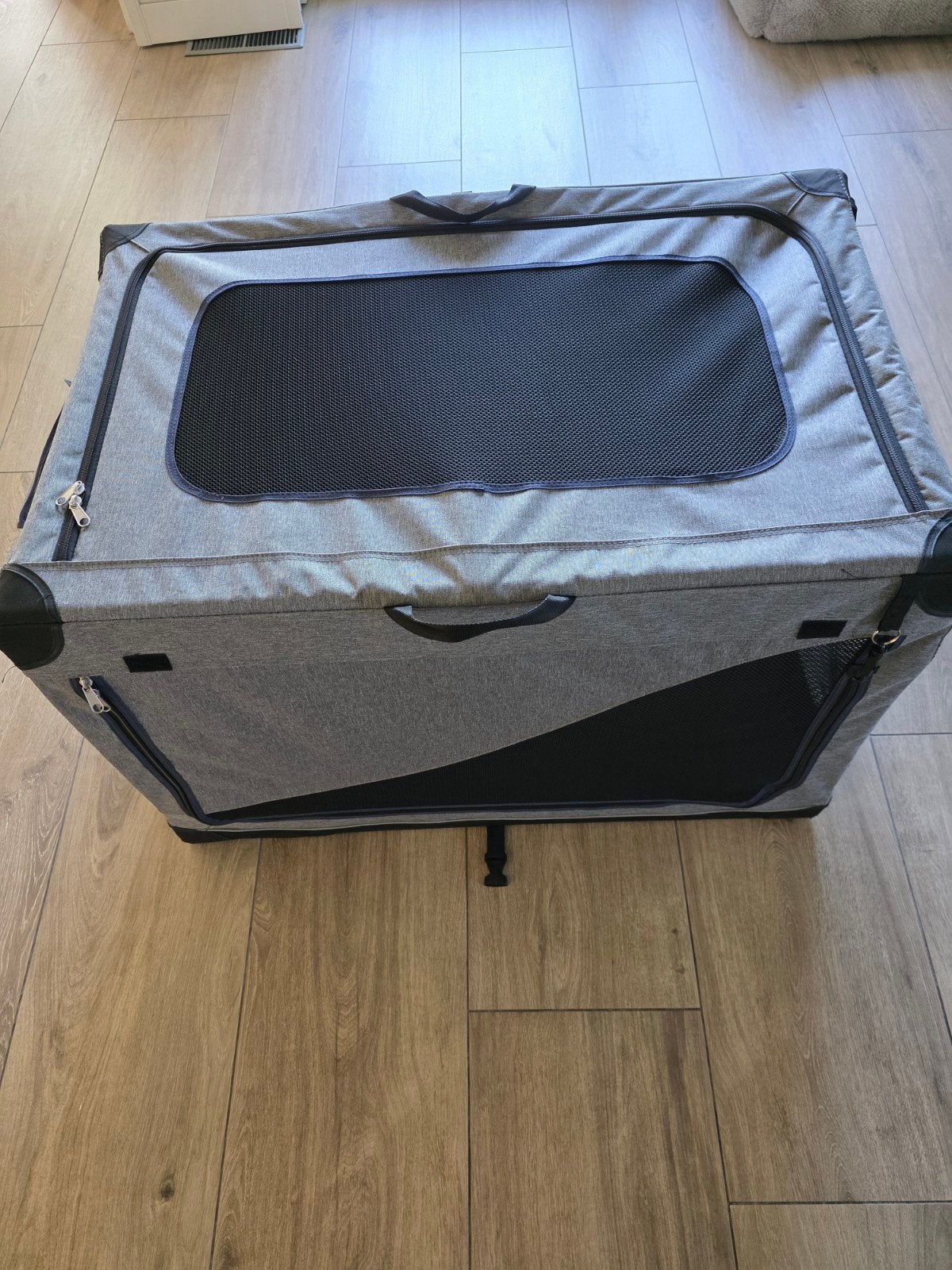 Opvouwbare pet home  reisbench 91x61x58 inclusief kussen, Dieren en Toebehoren, Ophalen, Zo goed als nieuw