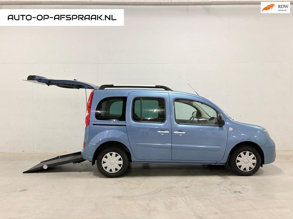 Renault Kangoo Family 1.6-16V ROLSTOEL Uitvoering Automaat C, Auto's, Stof, Gebruikt, 4 cilinders, Blauw