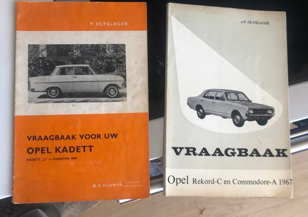 Vraagbaak opel kadet, opel rekord -C Commadore -A 1967, Auto diversen, Ophalen of Verzenden