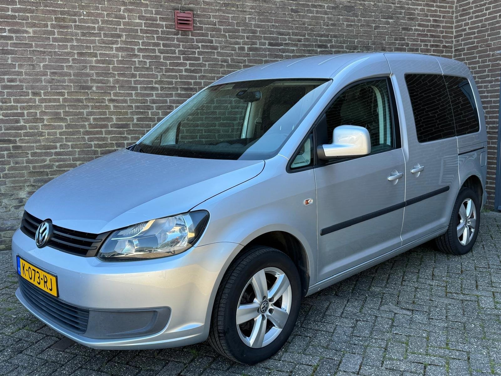Volkswagen Caddy 1.2 TSI 7p. Airco Parkeersens. Trekhaak 2xS, Voorwielaandrijving, Euro 5, Gebruikt, Overige modellen
