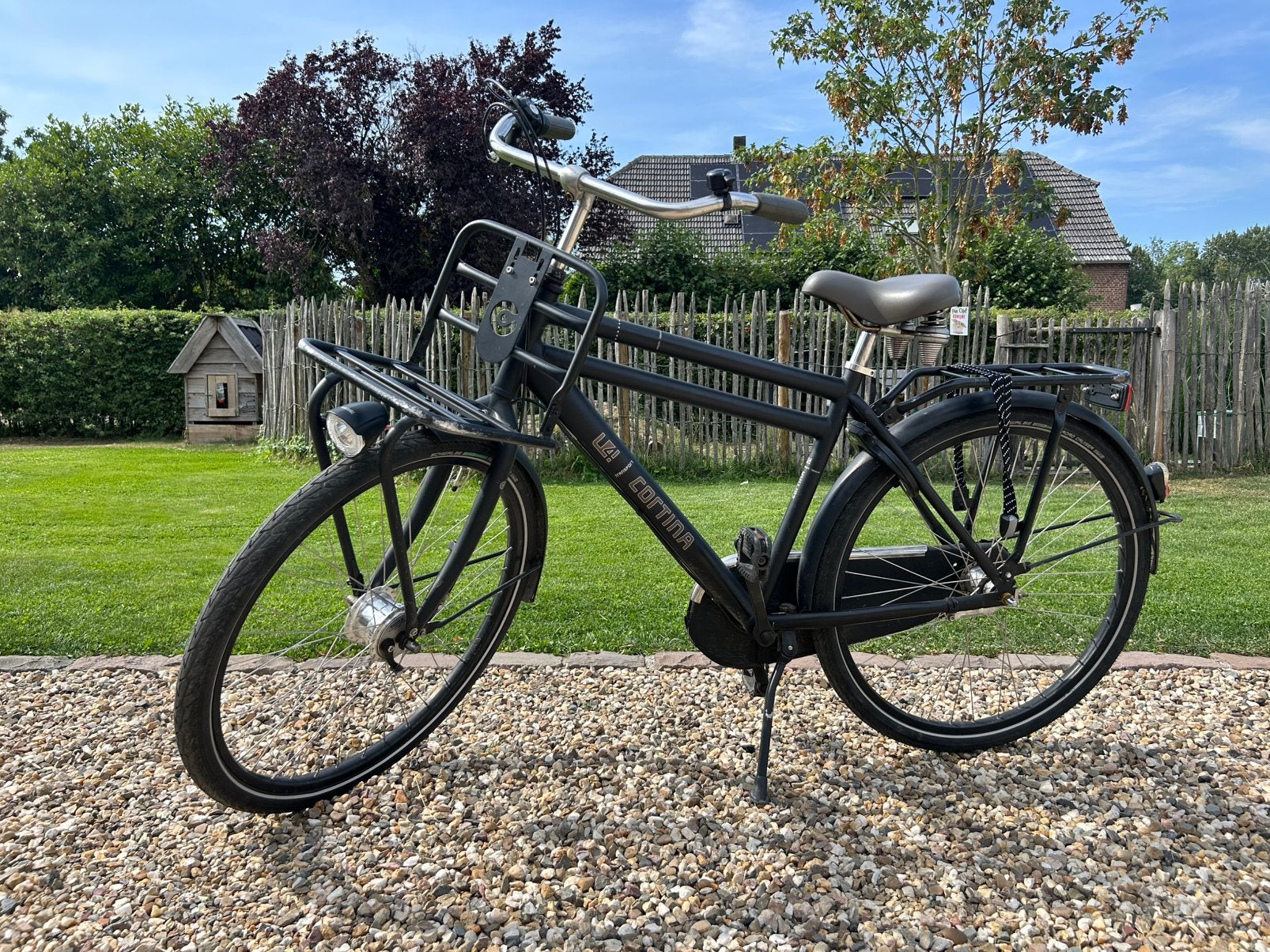 Cortina U4 jongensfiets (26 inch / 46 cm), Gebruikt, Versnellingen, Trommelrem, Ophalen