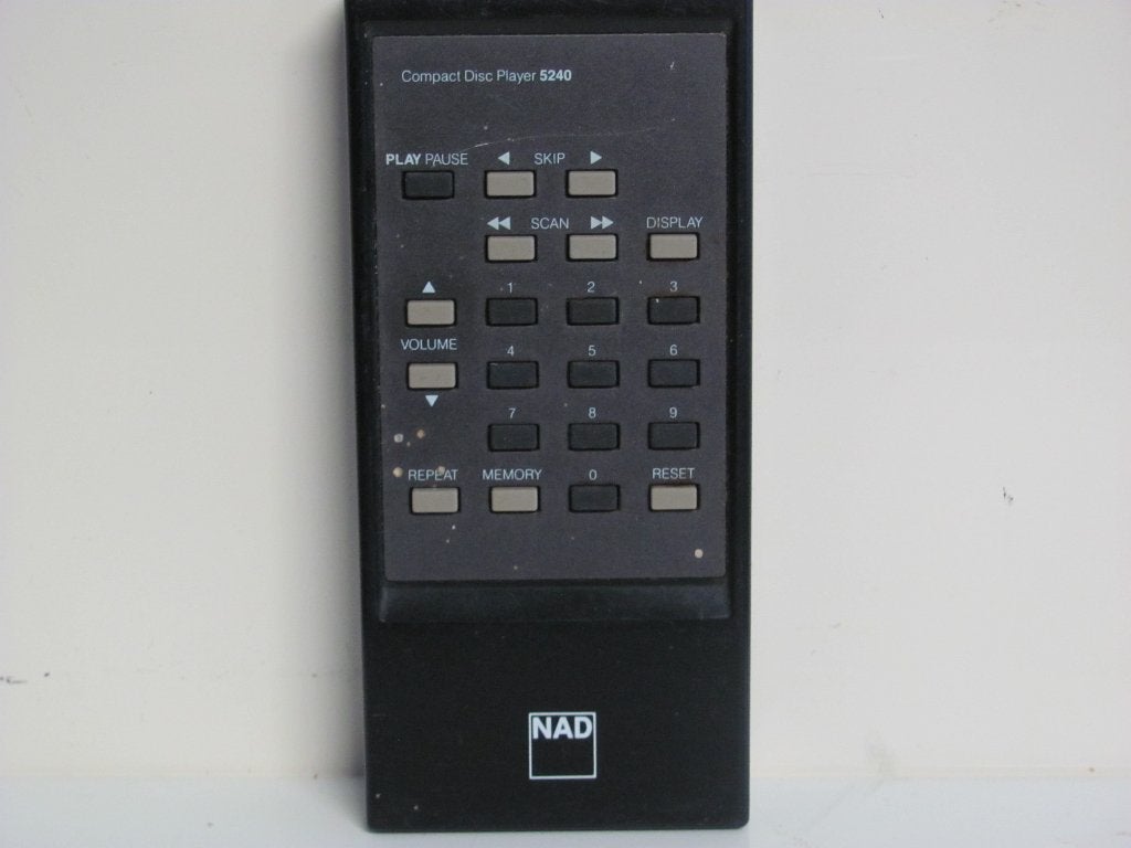 NAD cd speler remote type 5240, Audio, Tv en Foto, Ophalen of Verzenden, Zo goed als nieuw, Origineel