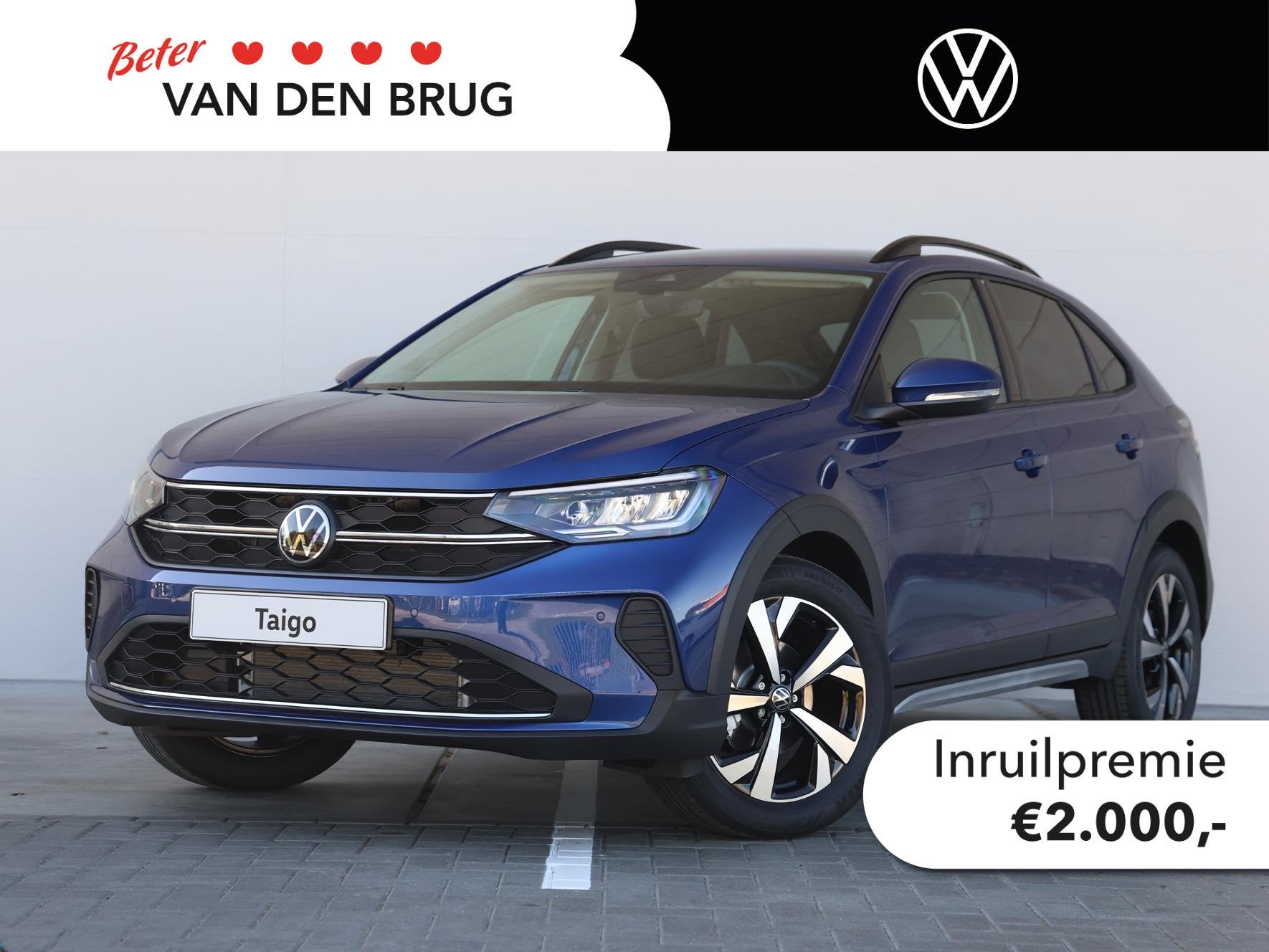 Volkswagen Taigo Life Edition 1.0 TSI 95 PK | Climatronic |, Auto's, Voorwielaandrijving, Stof, 95 pk, Blauw