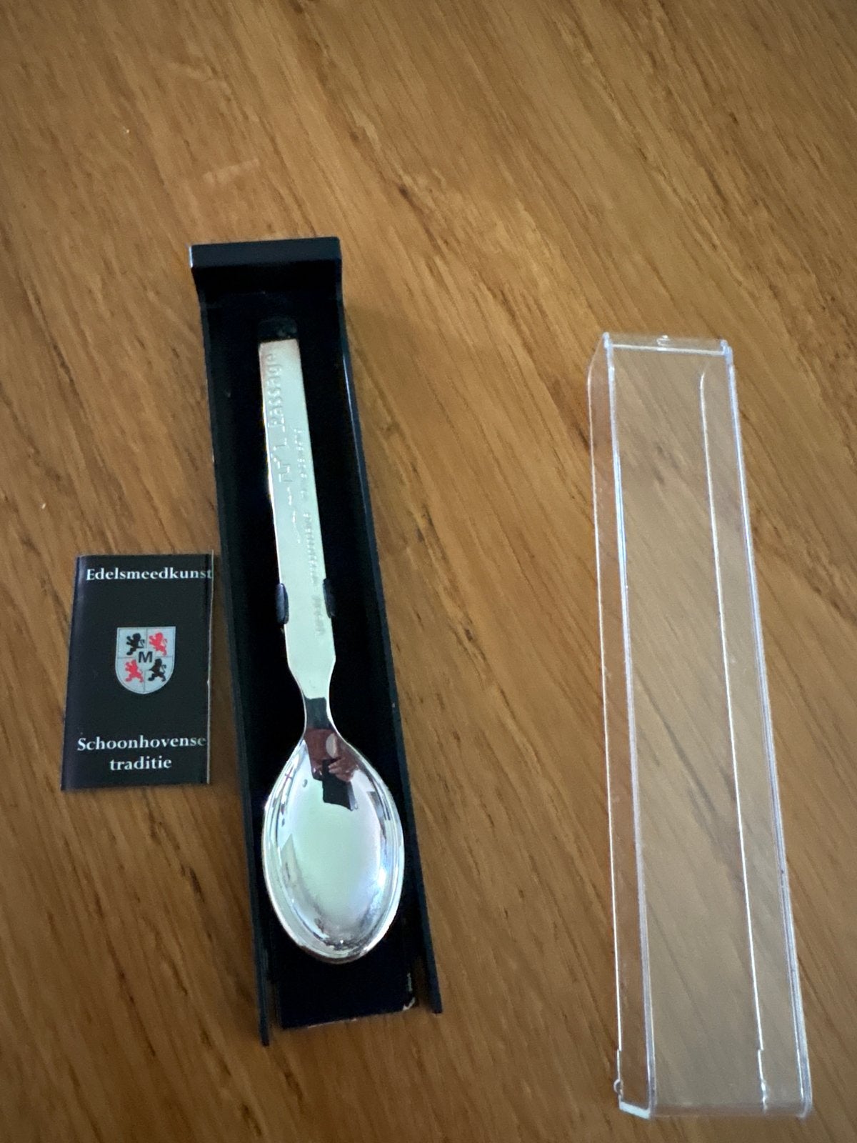 Zilveren lepel Schoonhovense traditie 'Passage', Ophalen of Verzenden, Zilver