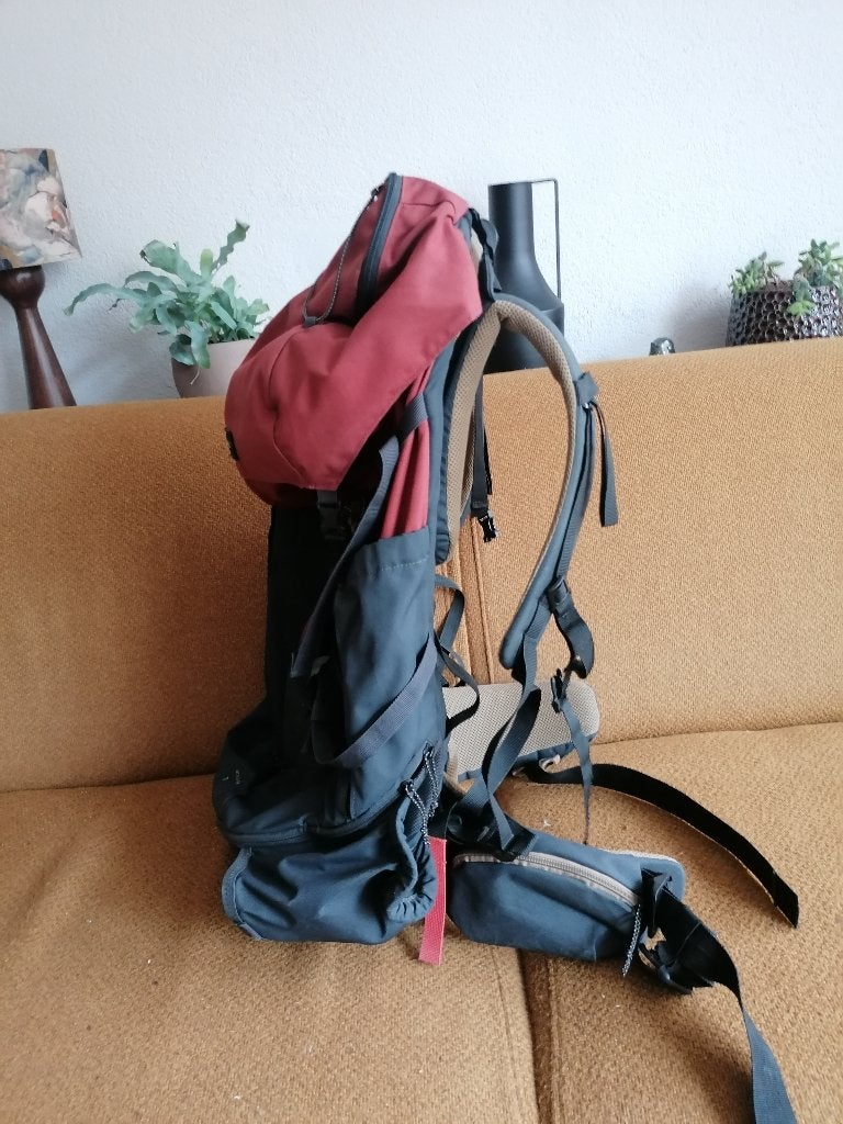 Forclaz 70L trekkingsrugzak, Ophalen of Verzenden, Gebruikt, Rugzak