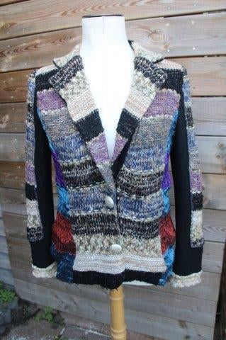 Vest blauw/ paars Lulu-H mt M winter Vaste prijs OPRUIMING, Maat 38/40 (M), Blauw, Ophalen of Verzenden, Zo goed als nieuw