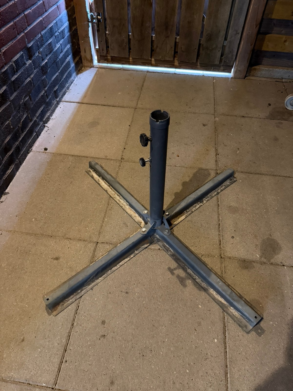 Parasol voet, Tuin en Terras, Parasols, Ophalen, Zo goed als nieuw, Minder dan 1 meter, Parasolvoet