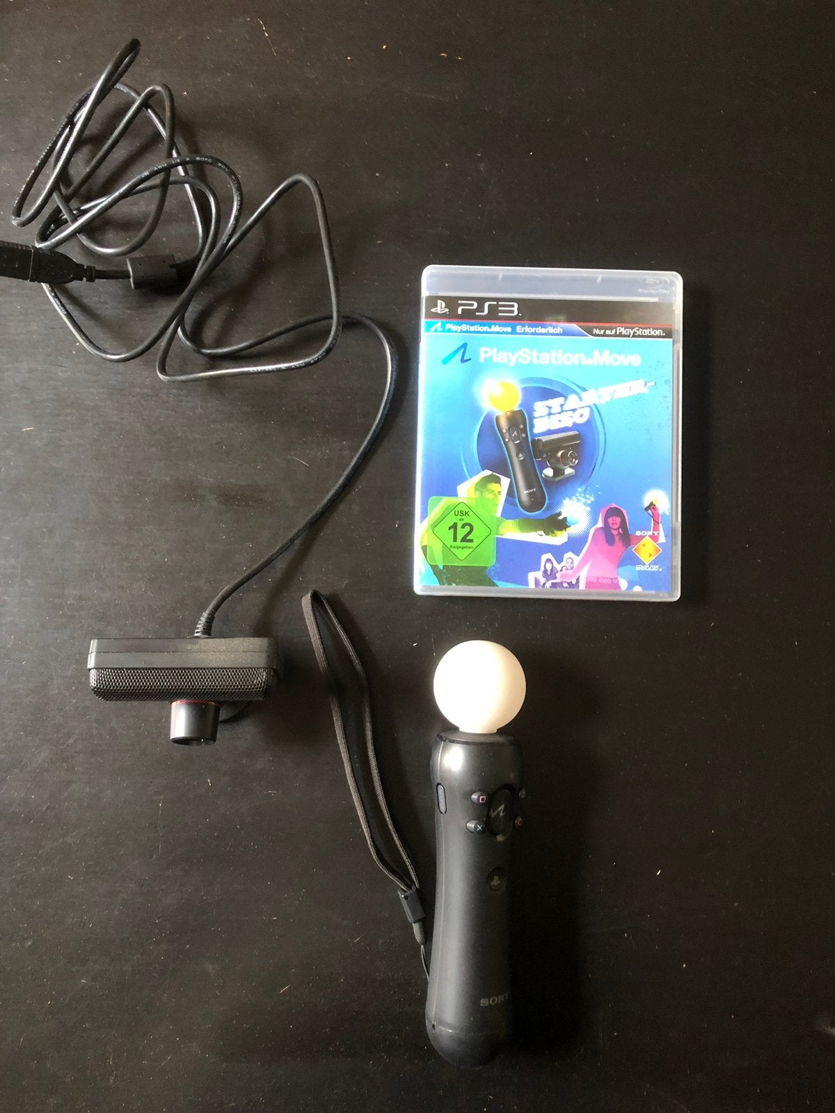 PS3 Move, incl Move controller, Eye camera, Starter Disc, Overige genres, 1 speler, Ophalen of Verzenden, Zo goed als nieuw