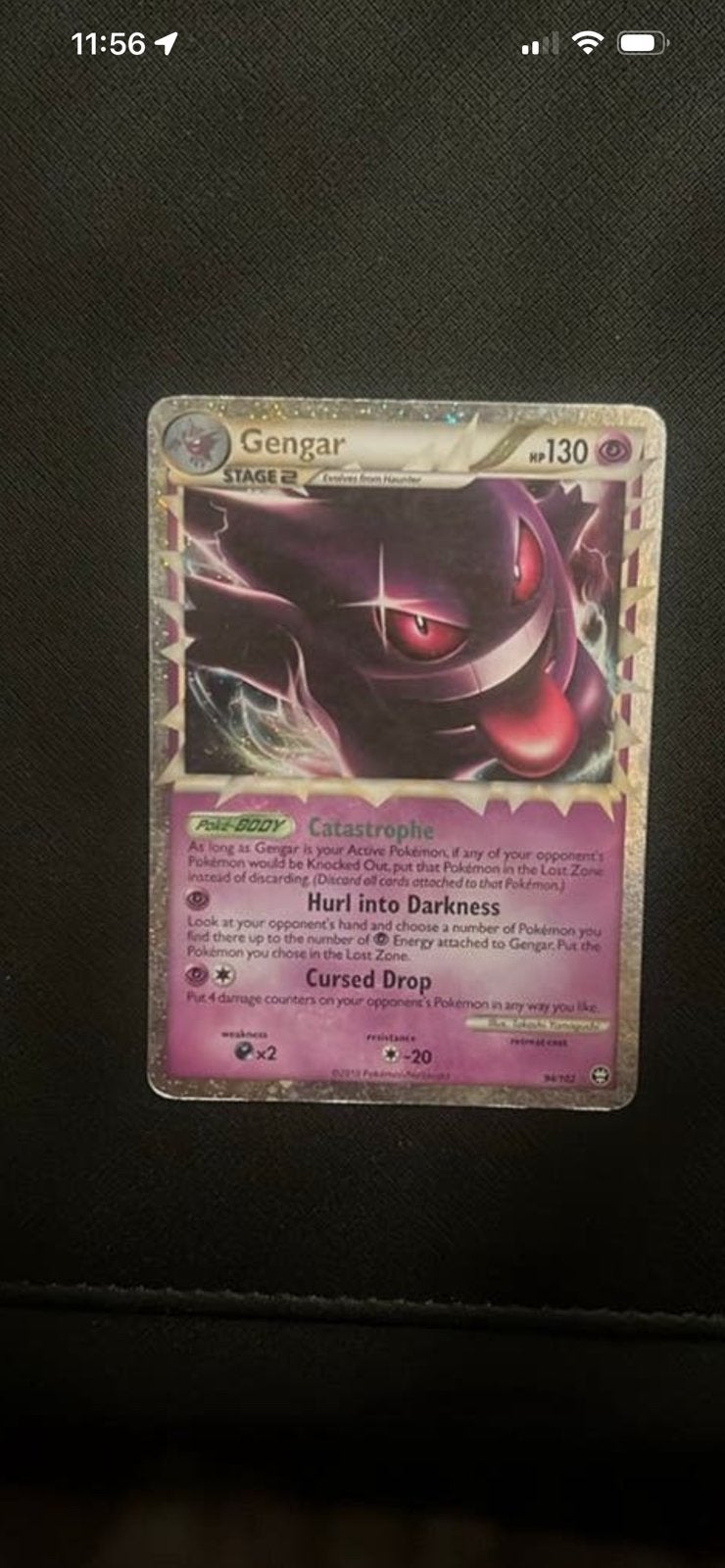 Prime Gengar (Triumphant), Ophalen of Verzenden, Gebruikt, Losse kaart, Foil