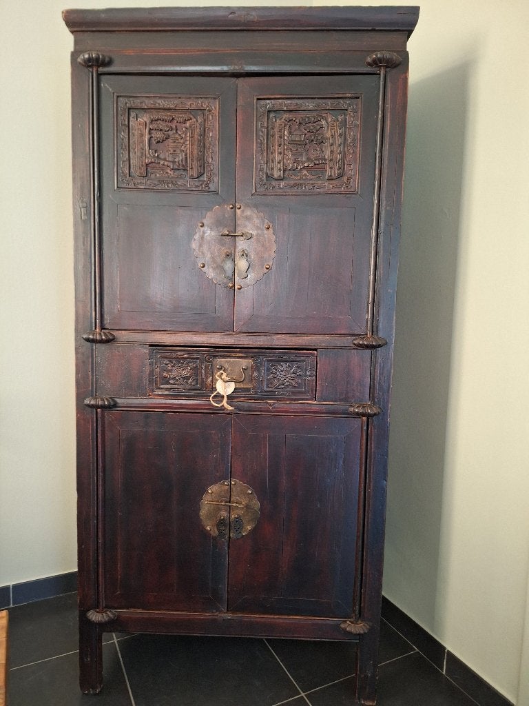 Chinese kast, Ophalen