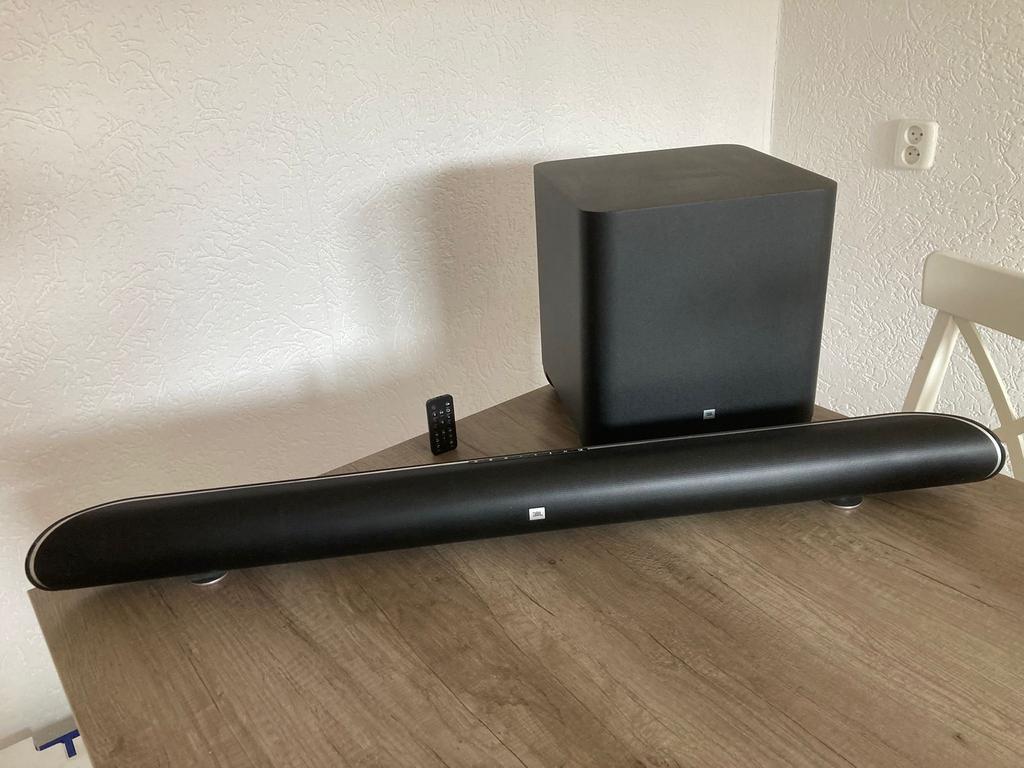 JBL Cinema SB 450 Soundbar met subwoofer, Ophalen, Bluetooth, Gebruikt