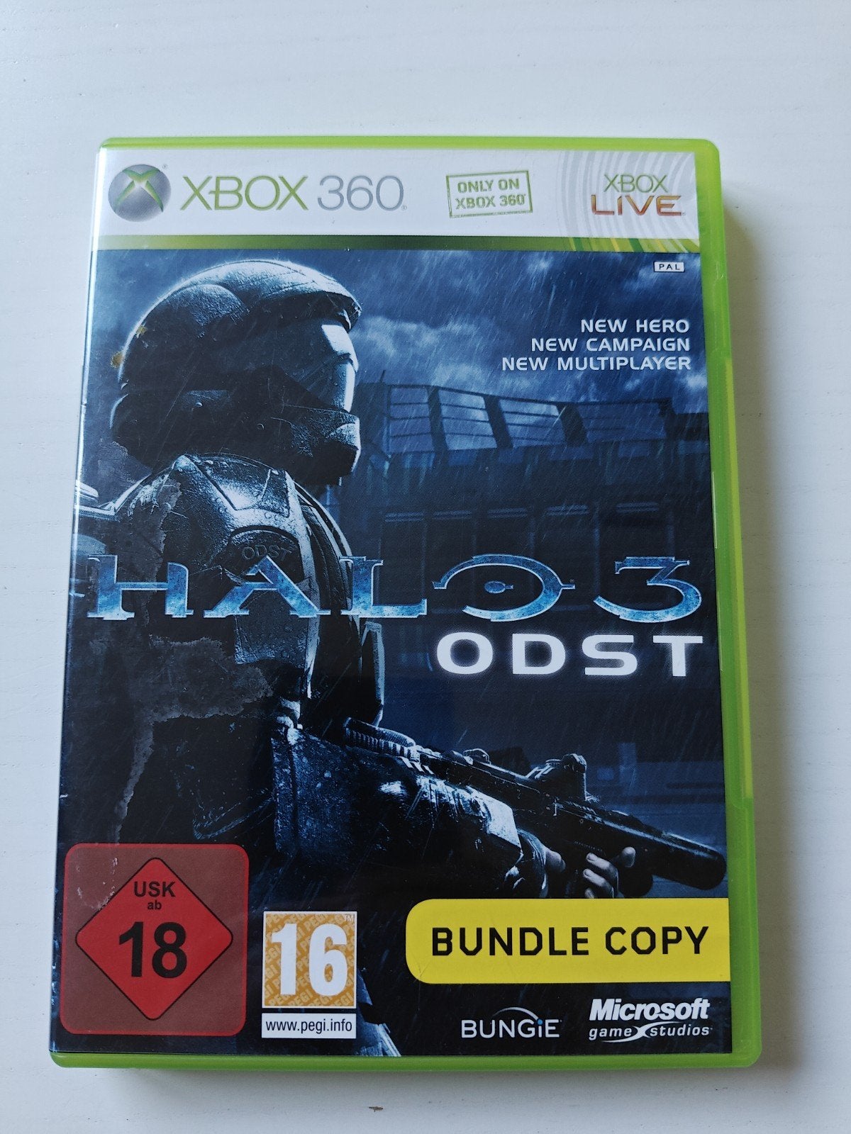 Halo 3 ODST - Xbox 360, Gebruikt, Shooter, Ophalen of Verzenden, 3 spelers of meer