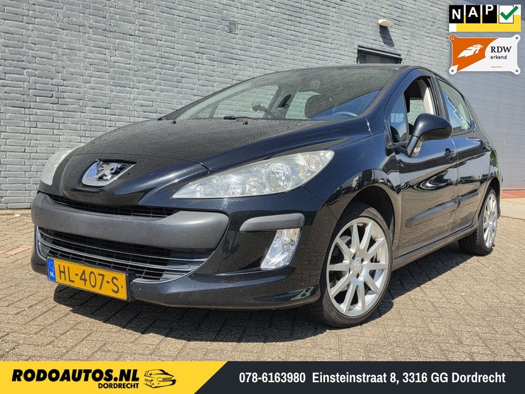 Peugeot 308 1.4 VTi X-line 5-Deurs APK 27-11-2026, 15 km/l, Gebruikt, 1246 kg, Zwart