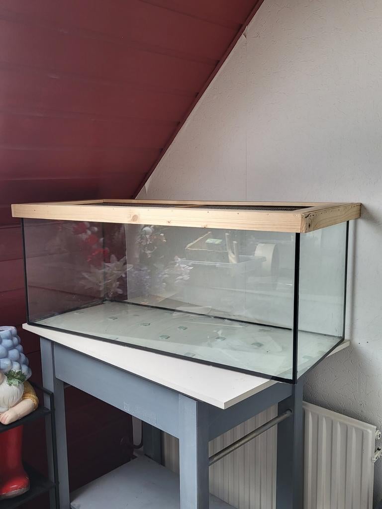 Glazen  hamster bak, Minder dan 75 cm, Ophalen, Minder dan 60 cm, Hok