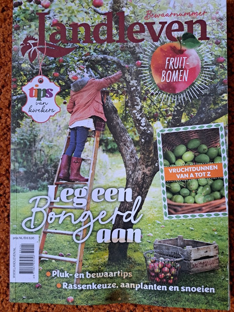 landleven fruitbomen, Ophalen of Verzenden, Minder dan 100 cm, Appelboom, Lente