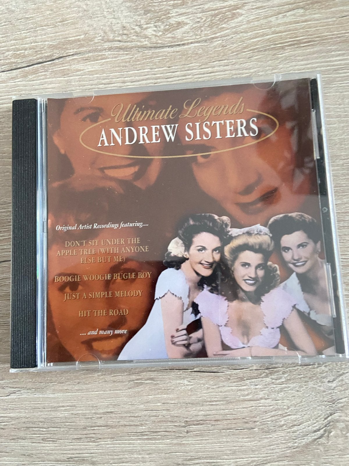 The Andrew Sisters - Ultimate Legends CD, Ophalen of Verzenden, Zo goed als nieuw, Album, Inclusief doosje